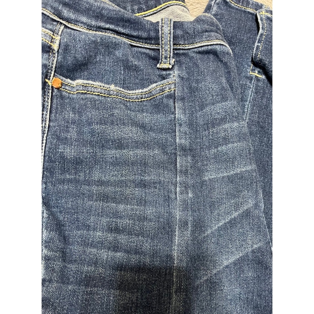 Judy Blue Skinny Fit Front Seam Jeans Medium Wash Slit Hem 9/29 - Picture 9 of 9